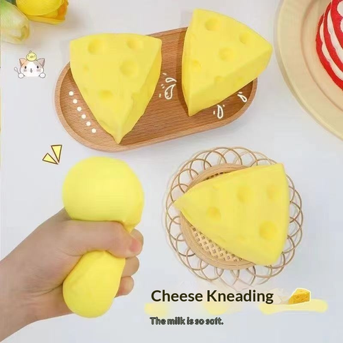 Creative Decompression Toy Simulation Cheese Pinch Music Class Vent Decompression Artifact Slow Rebound Children'S Gift Gift