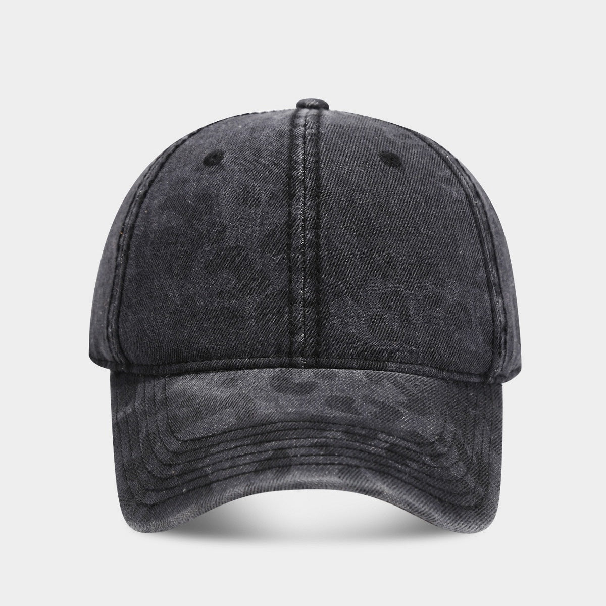 Camouflage Washed Retro Slimming Baseball Cap