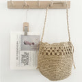 Women Resort Style Straw Woven Bag, Large Capacity Fashion Underarm Shoulder Bag