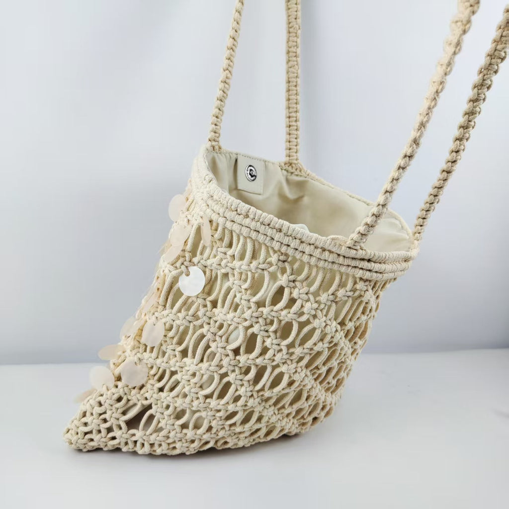 Fashion Casual Handbag 2026 Spring New Woven Bag Versatile Light Luxury Foreign Style Women'S Shoulder Underarm Bag