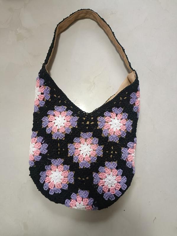 Women Lightweight Large Capacity Casual Woven Bag