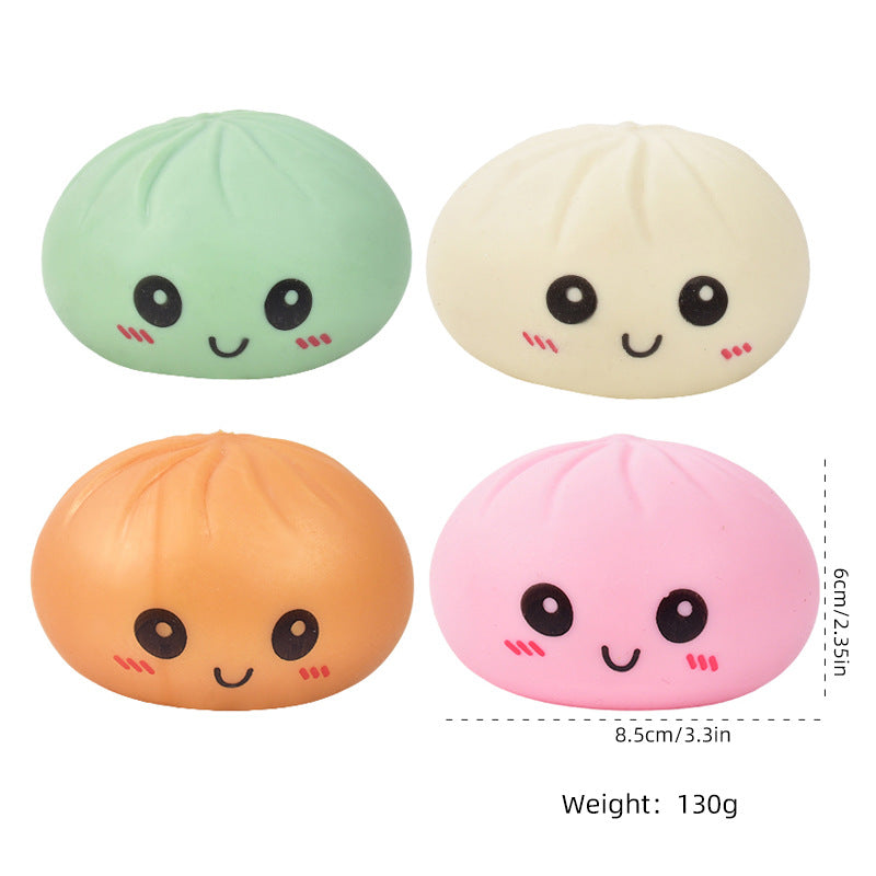 Soft Squeeze Steamed Bun Squishy Stress Relief Toy