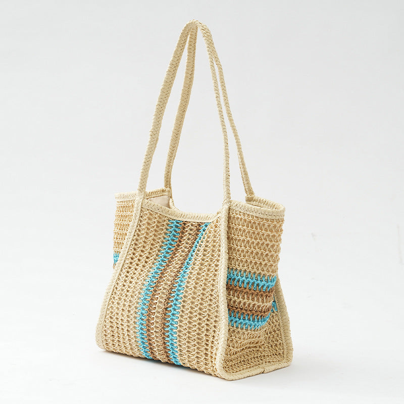 Women's Large Capacity Woven Beach Tote Bag