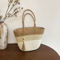 Women 2026 Fashion Handmade Woven Beach Large Shoulder Handbag