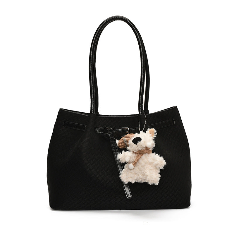 Spring Summer New Fashion Soft Minimalist Underarm Tote Commute Bag