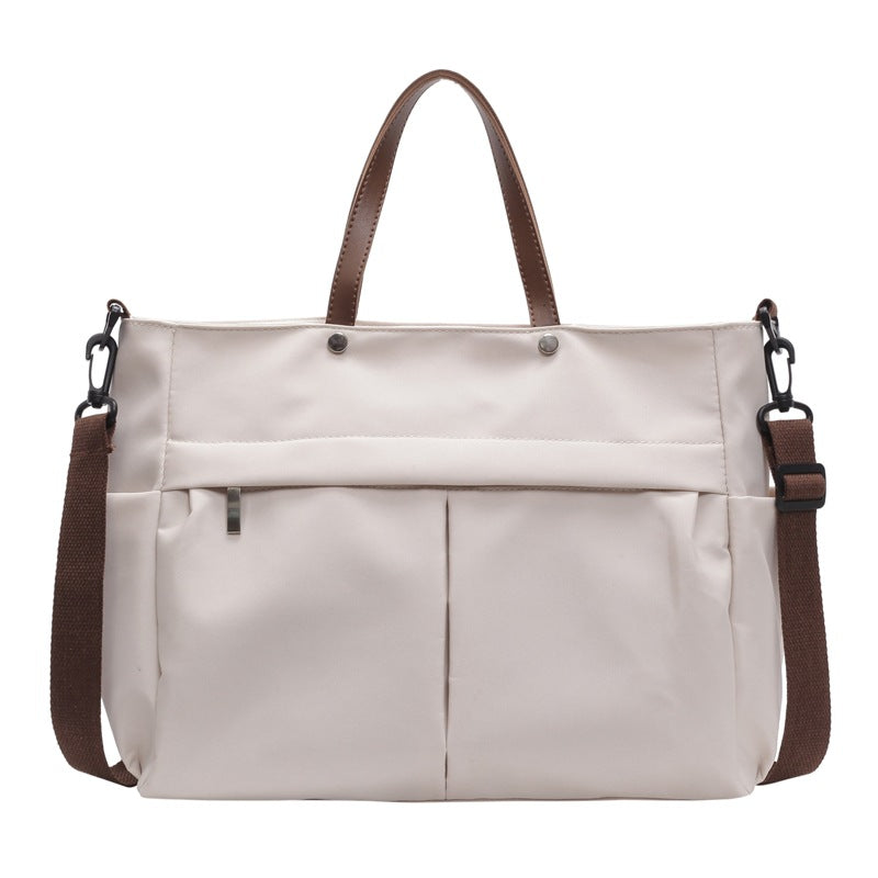 Casual Multi Pocket Everyday Convertible Shoulder Tote Bag