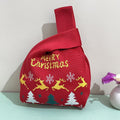 Soft Knitted Christmas Gift Bag