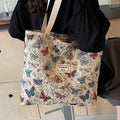 Canvas Commuter Tote Shoulder Mommy Bag