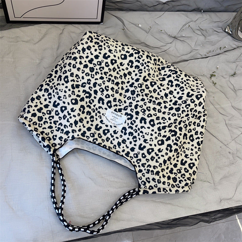 Zhao Lusi'S Same Ins Floral Bag, Lazy Korean Shoulder Bag, Simple, Fashionable And Trendy Casual Student Bag