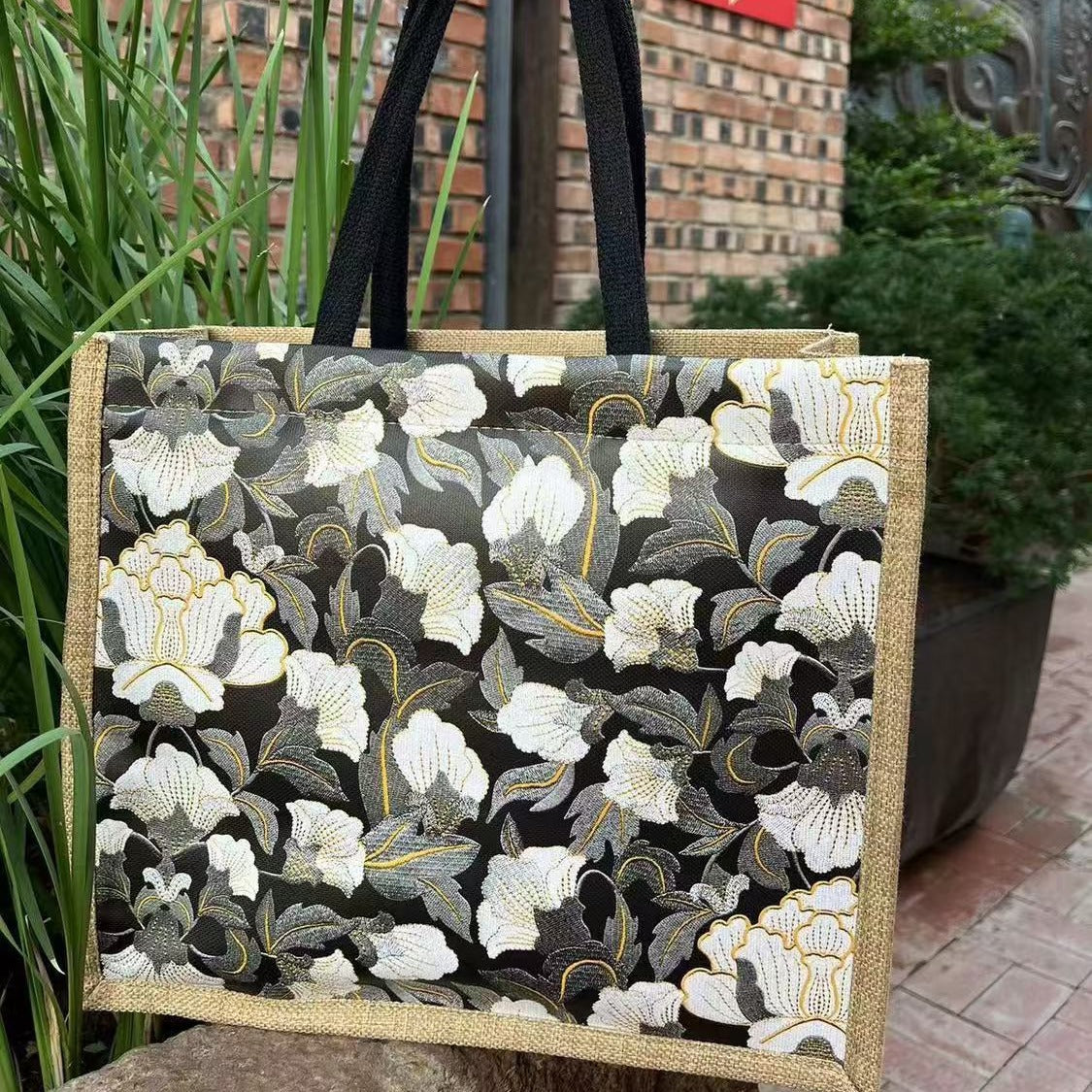 PU Waterproof Large Capacity Shoulder Tote Bag