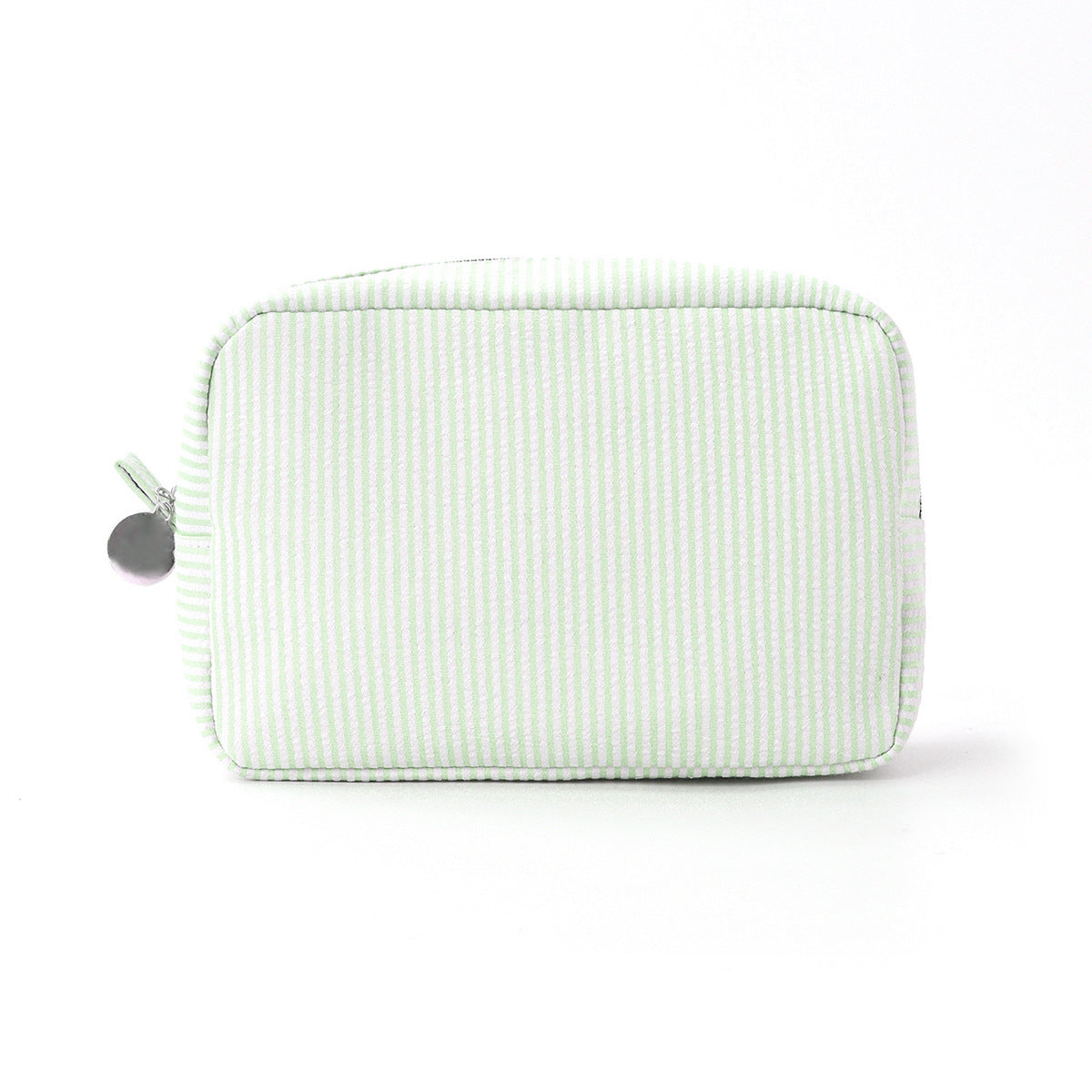 Cross-Border Seersucker Cosmetic Bag Indian Style Striped Portable Storage Bag Mississippi Popular Travel Storage Bag