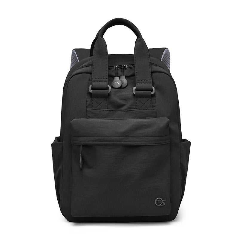 Solid Color Large Capacity Lightweight Commuting Backpack