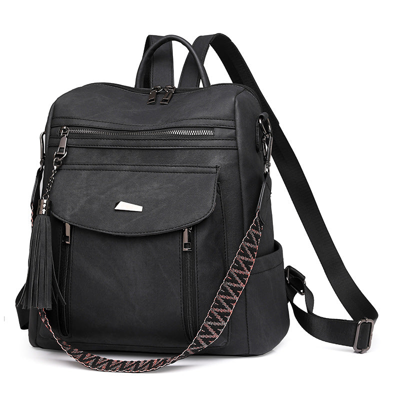 Women Spring Trendy PU Multifunctional Backpack