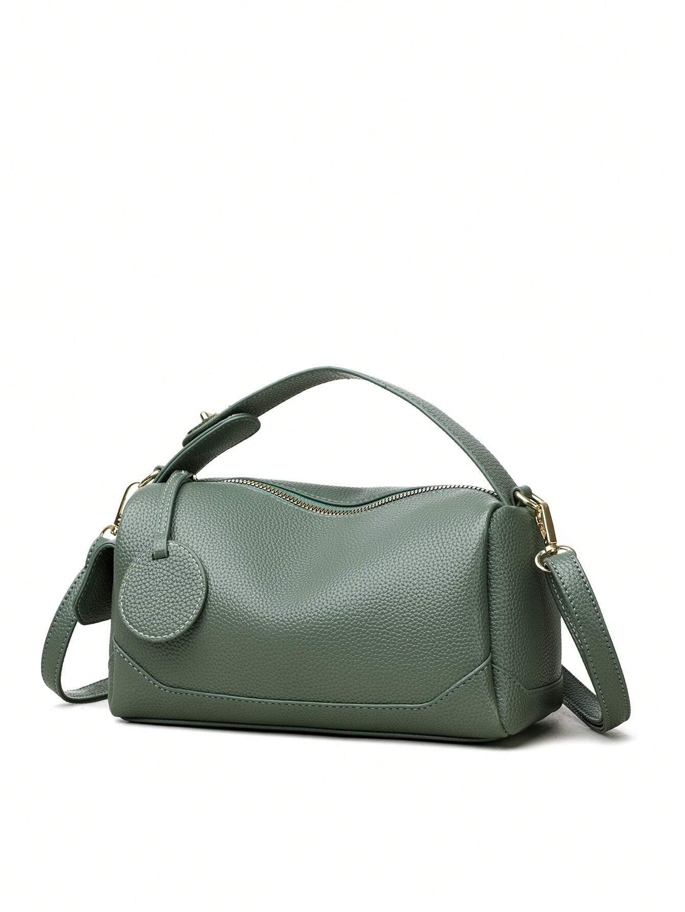 Bags For Women New Fashion Crossbody Soft Leather Large Capacity Commuter Boston Pillow Bag Women'S Bag Portable Shoulder