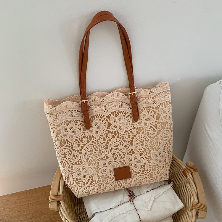 Fairy Lace Large Capacity Shoulder Tote Bag