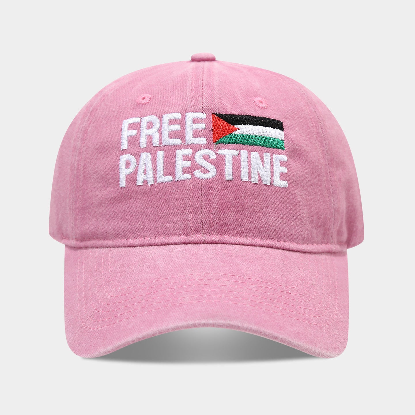 World Cup Flag Embroidered Black Baseball Cap