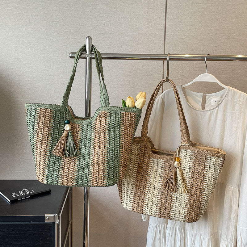 Women Fashion Minimalist Unique Large Summer Shoulder Tote Bag