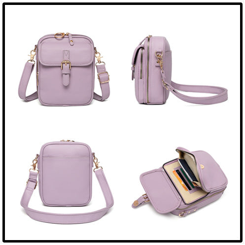 Unisex Messenger Casual Shoulder Crossbody Phone Bag