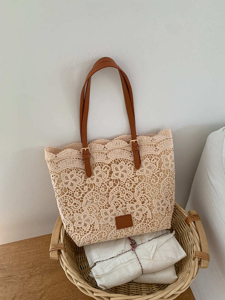 Fairy Lace Large Capacity Shoulder Tote Bag