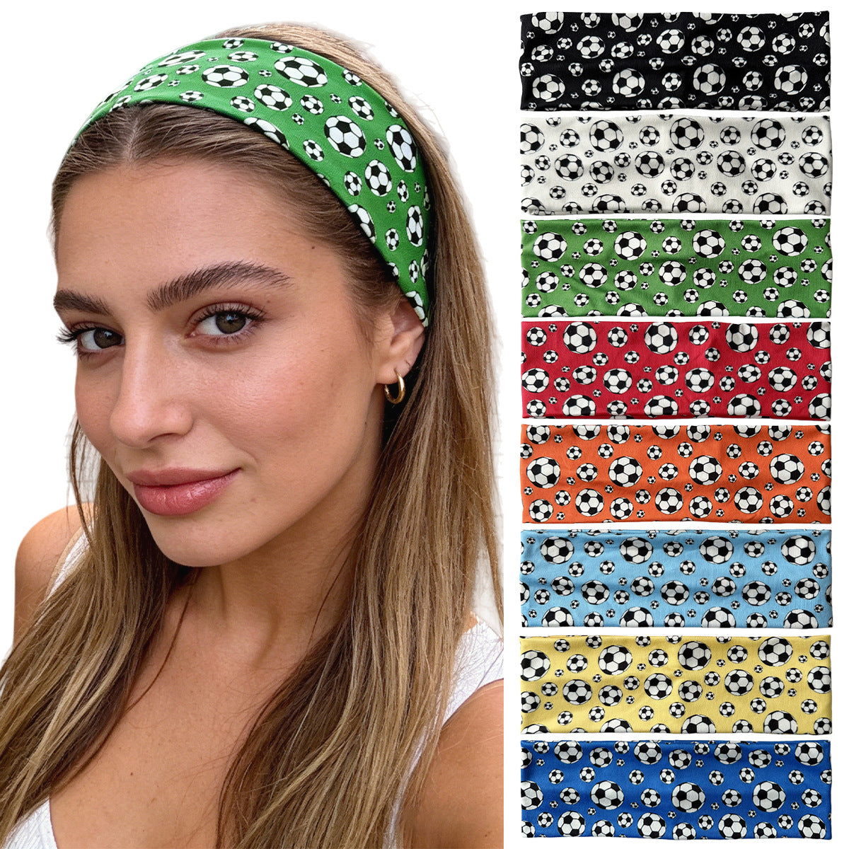 World Cup Football Elastic Sports Headband