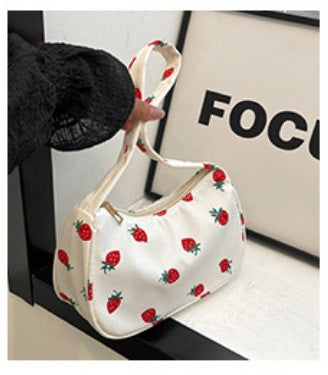 Leopard Print Underarm Bag