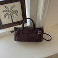 Vintage East-West Bag with Buckle Details