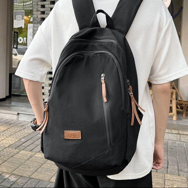 Women 2026 Large Capacity Canvas Backpack, Casual Travel Student School Bag