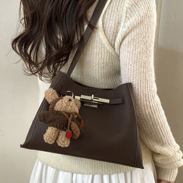 Princess Coffee Bucket Shoulder Crossbody Bag
