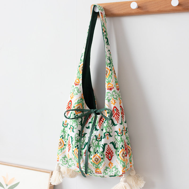Original Ethnic Pattern Unique Lightweight Shoulder Handheld Bag