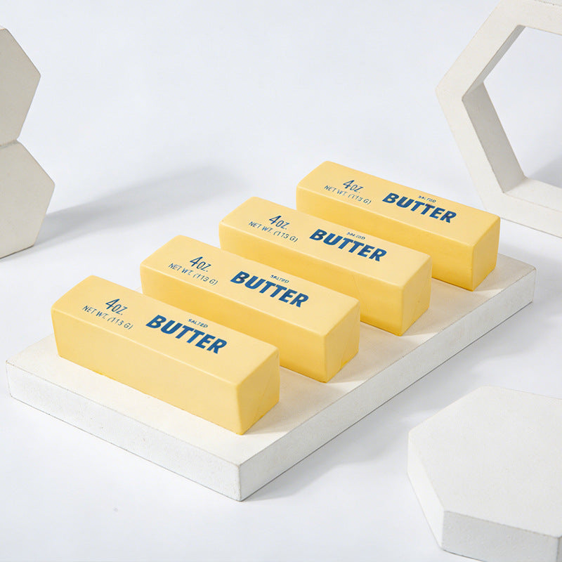 Soft Sticky PU Slow Rise Butter Stick Stress Relief Toy