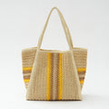 Women's Large Capacity Woven Beach Tote Bag