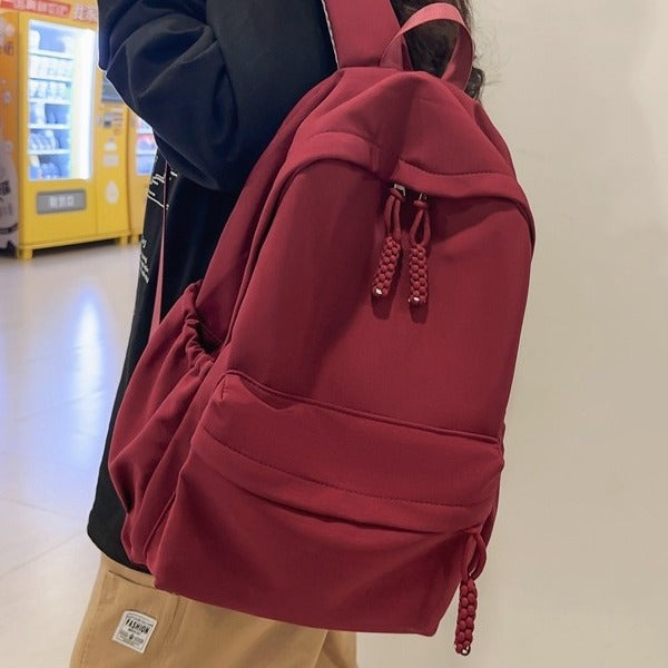 Women Ins Minimalist Korean Casual Large Lightweight Backpack