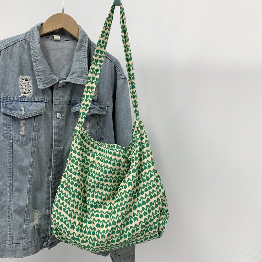 Green Tote Bag color view