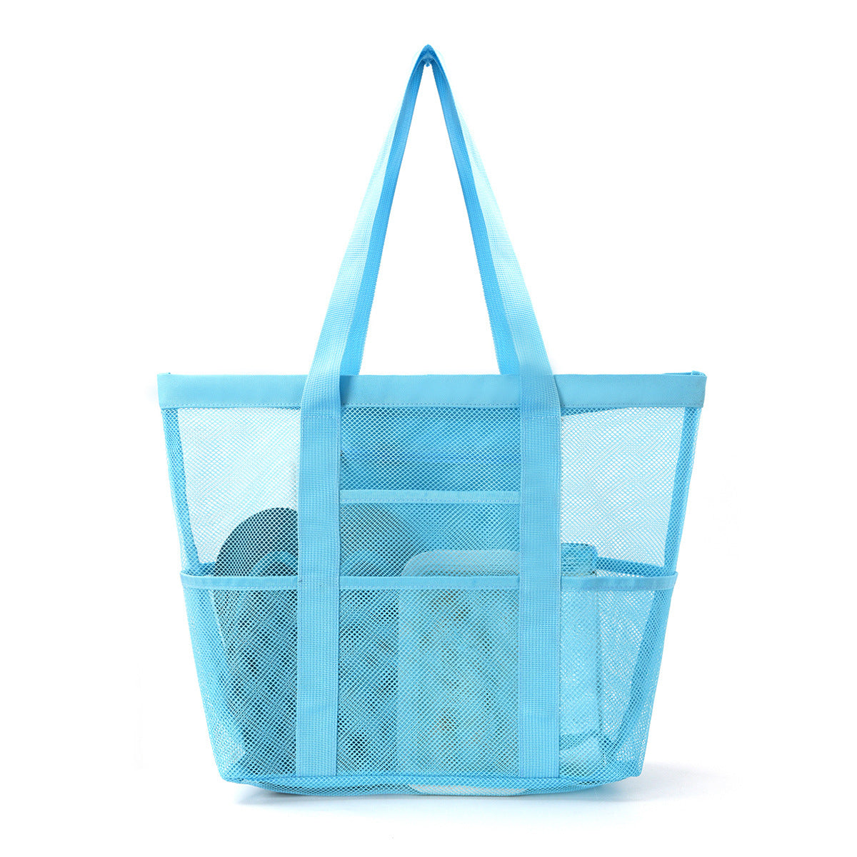 Large Capacity Mesh Beach Swimsuit Storage Bag