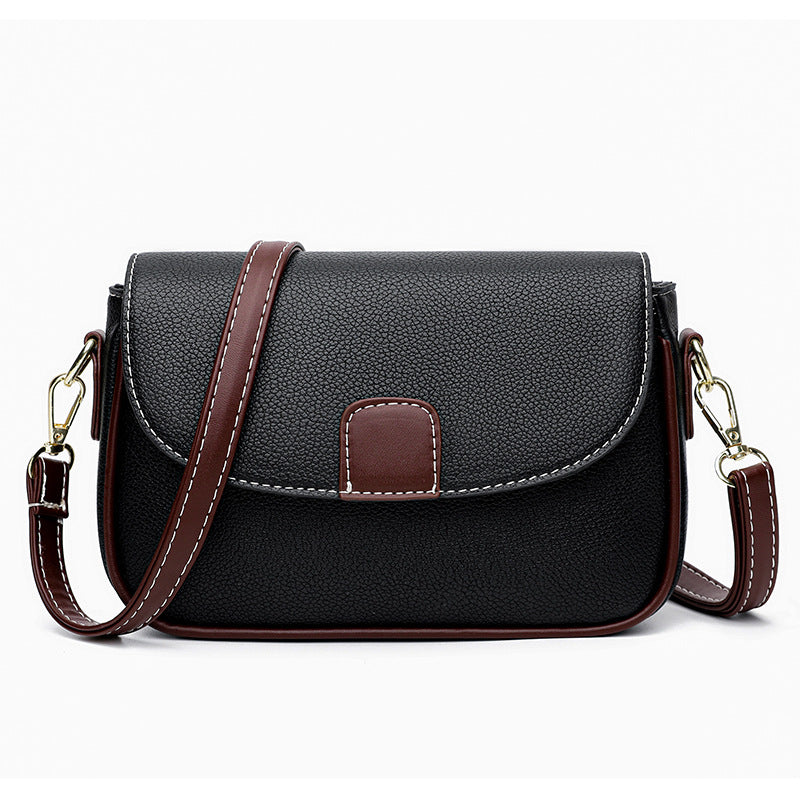 Classic Vegan Leather Crossbody Shoulder Bag