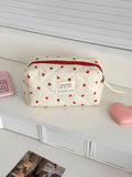 Red Love Large Capacity Toiletry Bag
