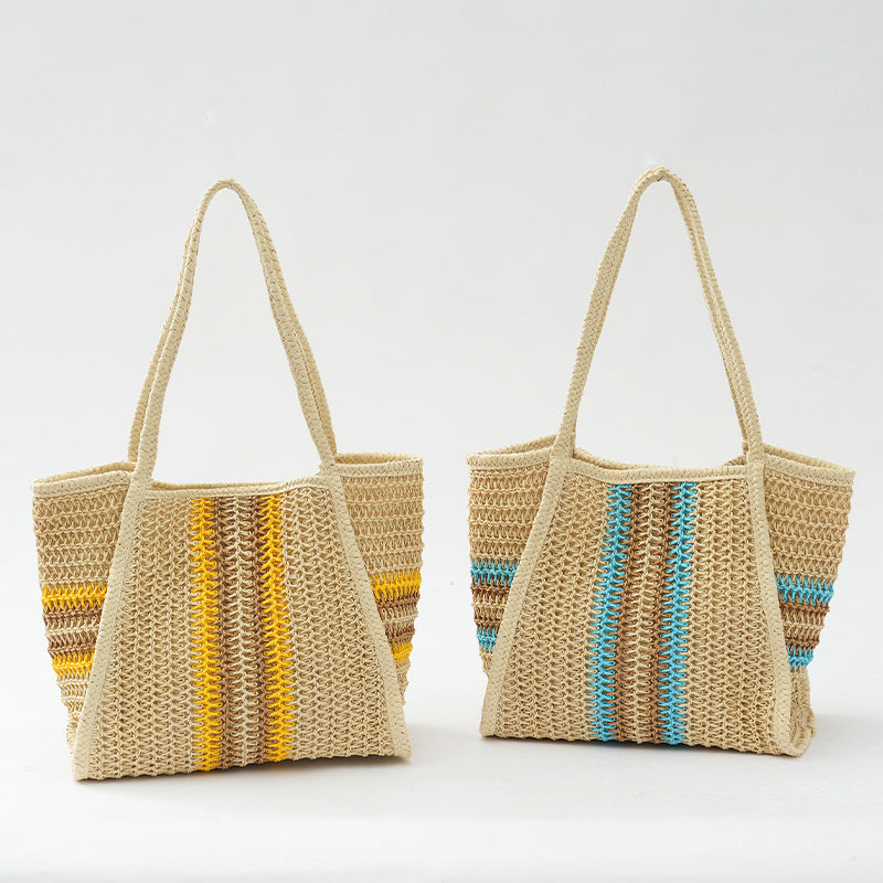Women's Large Capacity Woven Beach Tote Bag