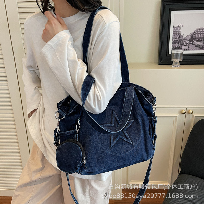 2026 Women Star Commuter Crossbody Tote Bag