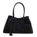 Western Oversized Solid PU Tote Bag