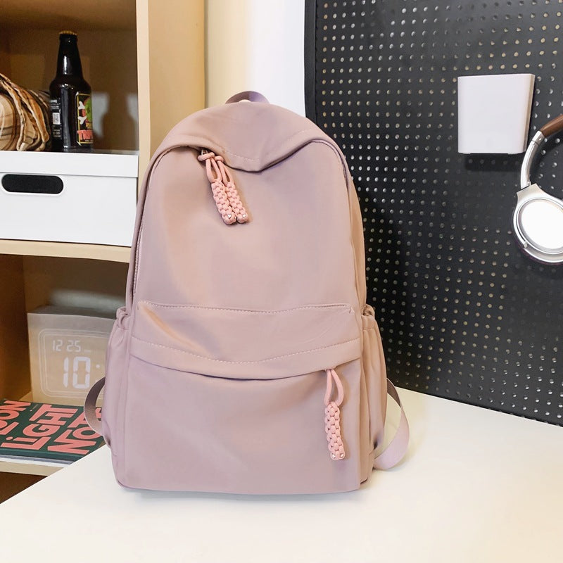 Women Ins Minimalist Korean Casual Large Lightweight Backpack