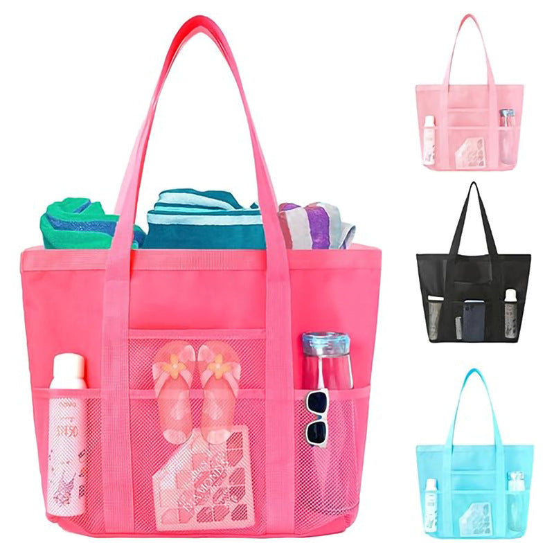 Foldable Mesh Large Capacity Beach Bag