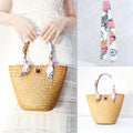 Niche Design Straw Woven Tote Bag