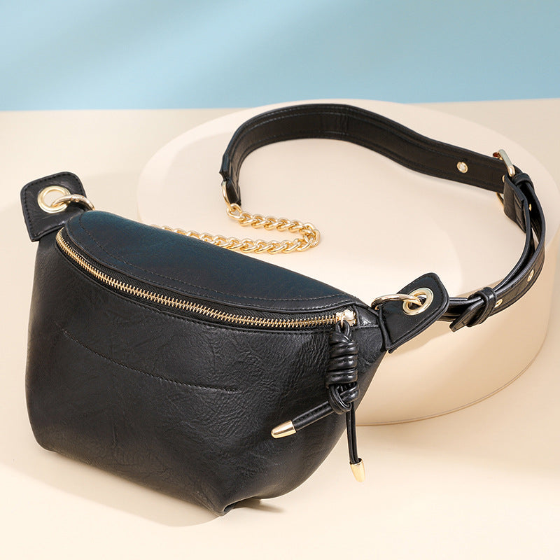 Women Retro Chest Fanny Bag, Fashion Casual Crossbody Bag