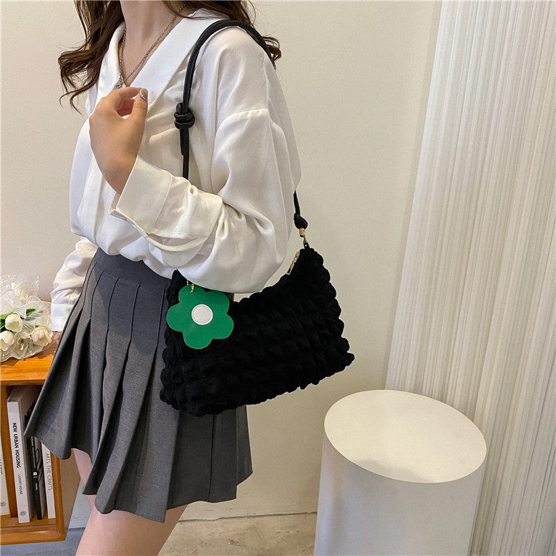 Pleated Puff Underarm Bag