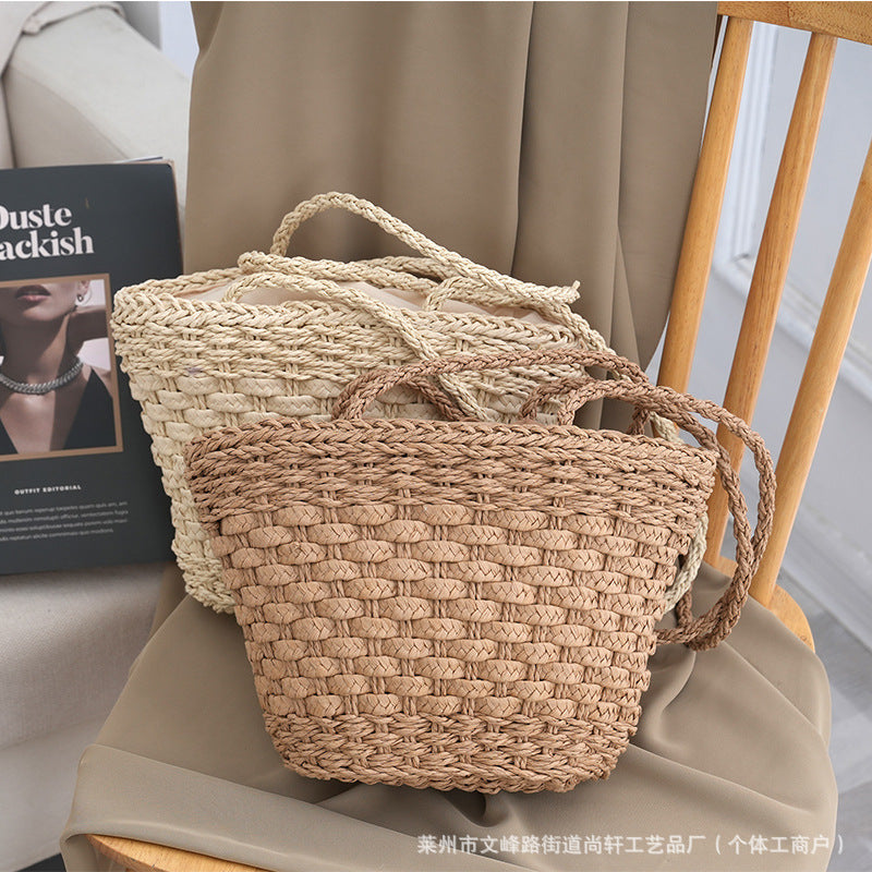 2026 Retro European Style Bucket Shoulder Bag