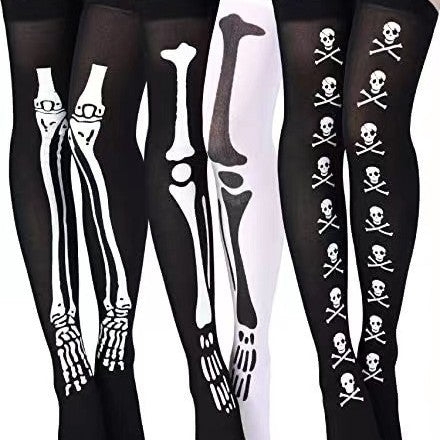 Christmas Halloween Party Knee high Socks Cosplay Apparel Accessories
