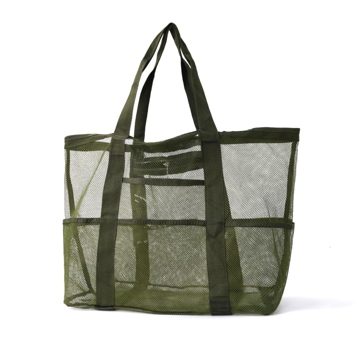 Large Capacity Mesh Beach Swimsuit Storage Bag