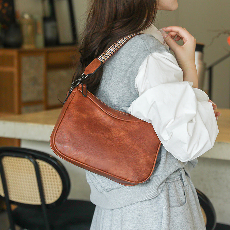 Women Fashion Vintage Commute Shoulder 2026 New Versatile Crossbody Bag