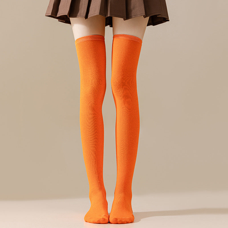 Solid Over the Knee Stockings Halloween Cosplay Party