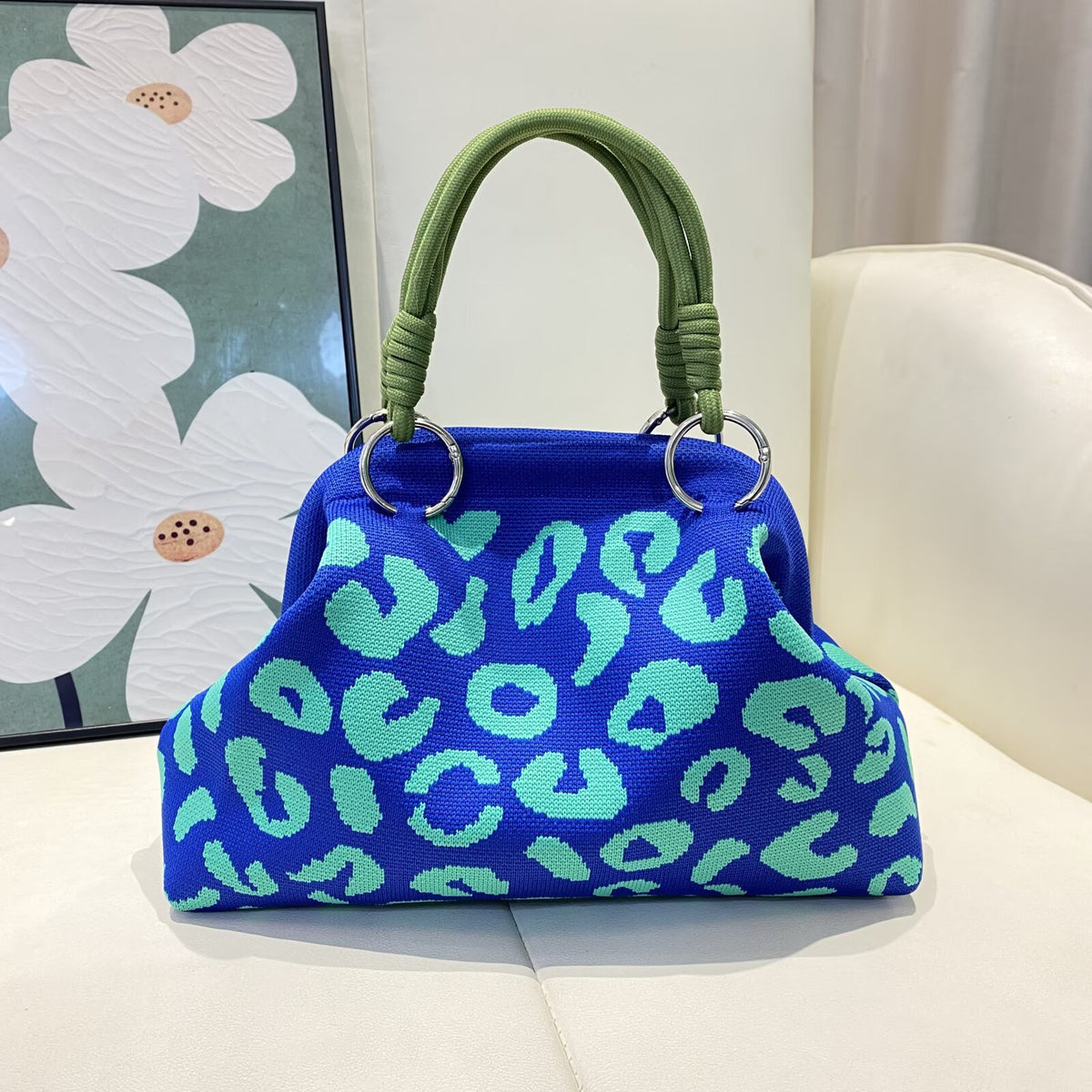 Blue Tote Bag color view